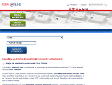 Tablet Screenshot of form-online.net